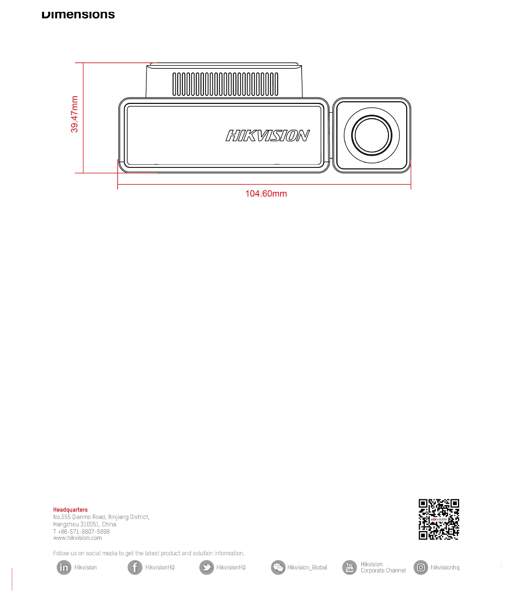 AE-DC8222-C8PRO(4K) 外形尺寸圖 詳見圖示｜Unit: mm