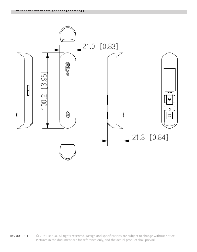 ARM310-W2 外形尺寸圖 詳見圖示｜Unit: mm