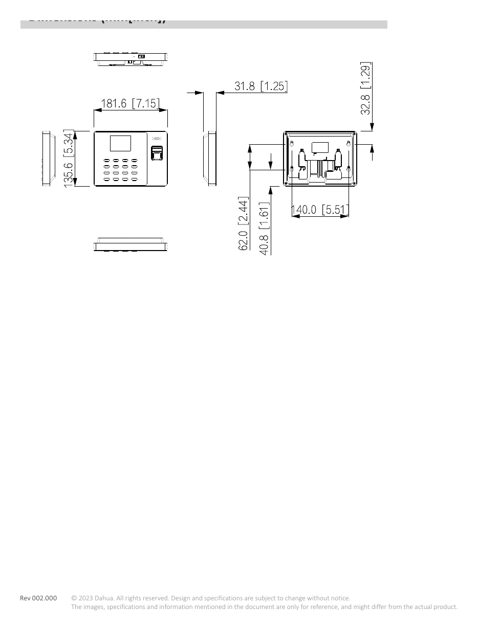 ASA1222GL 外形尺寸圖 詳見圖示｜Unit: mm