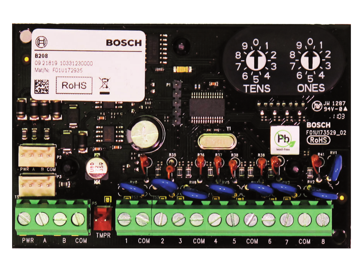 B208 Bosch B208 SDI2 8-Input Expansion Module 產品圖片