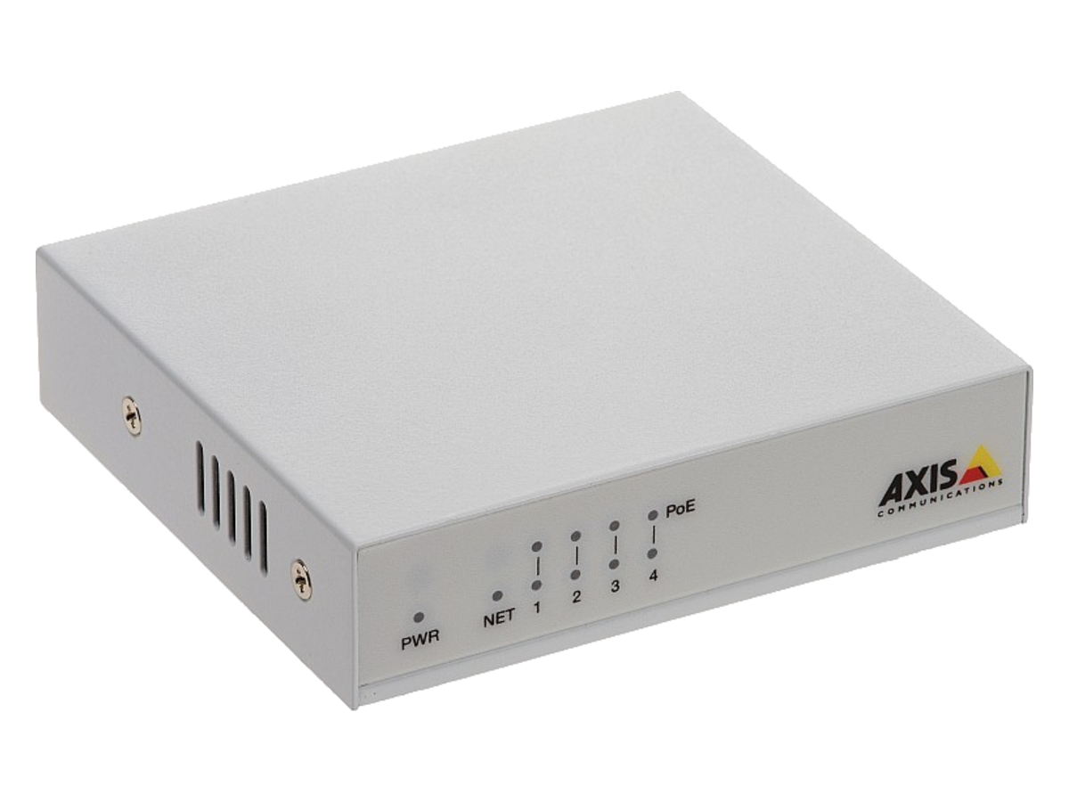 D8004-UNMANAGED-POE-SWITCH Axis AXIS D8004 Unmanaged PoE Switch 產品圖片