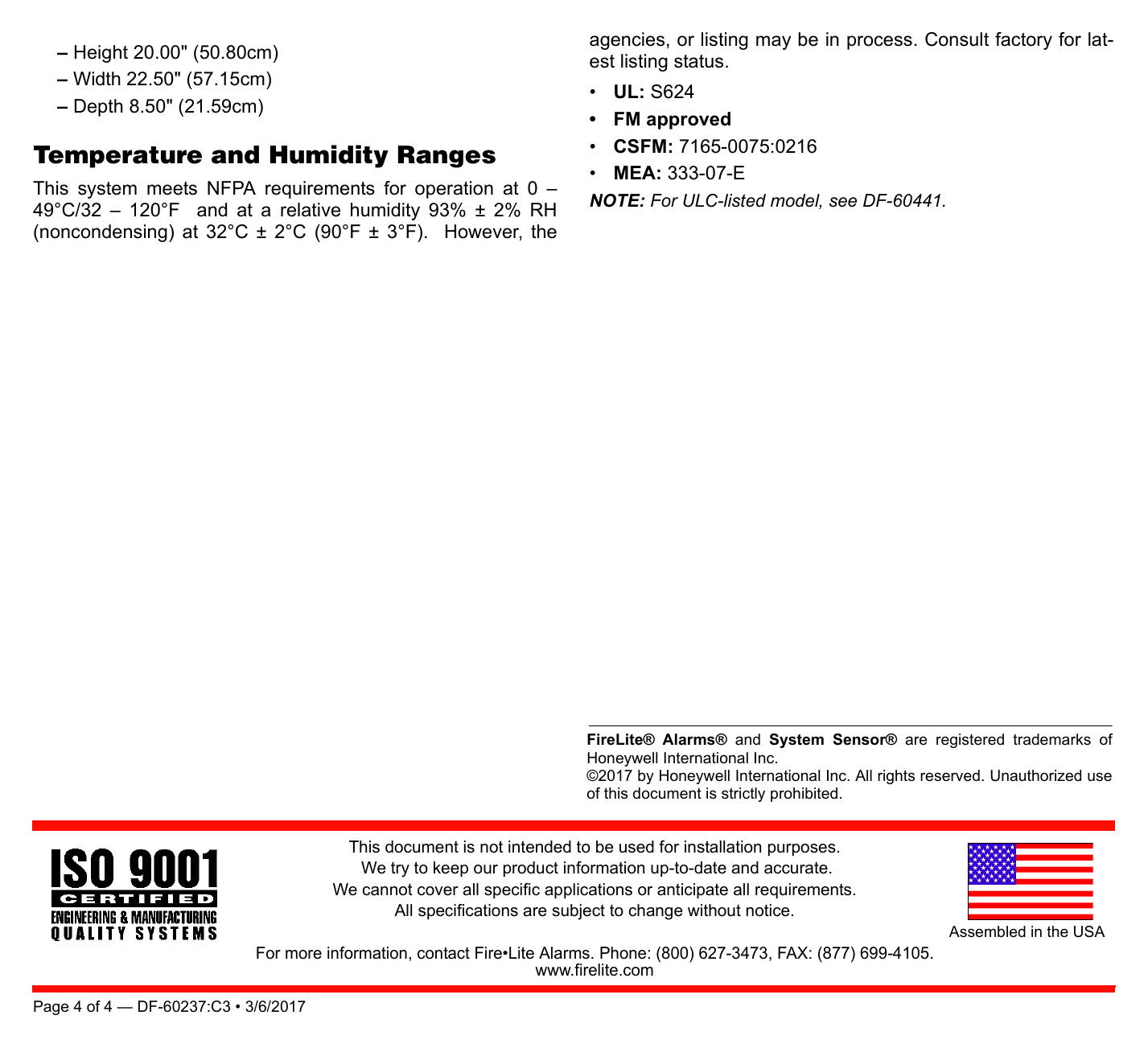 DF-60237 外形尺寸圖 cases, certain modules may not be listed by certain approval agencies, or listing may be in process. Consult factory for