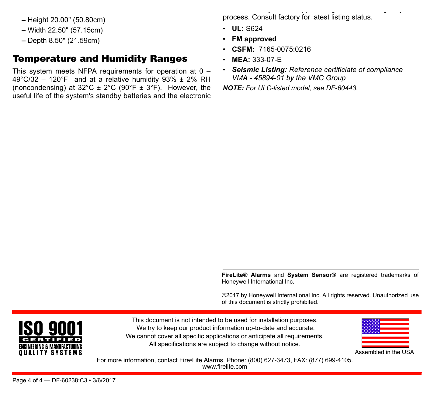 DF-60238 外形尺寸圖 not be listed by certain approval agencies, or listing may be in｜Unit: mm