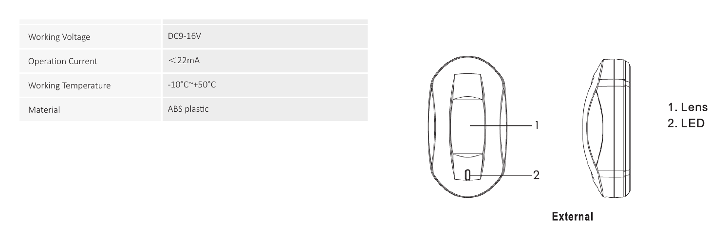 DH-ARD1631 外形尺寸圖 90mmx50mmx33mm|Unit: mm