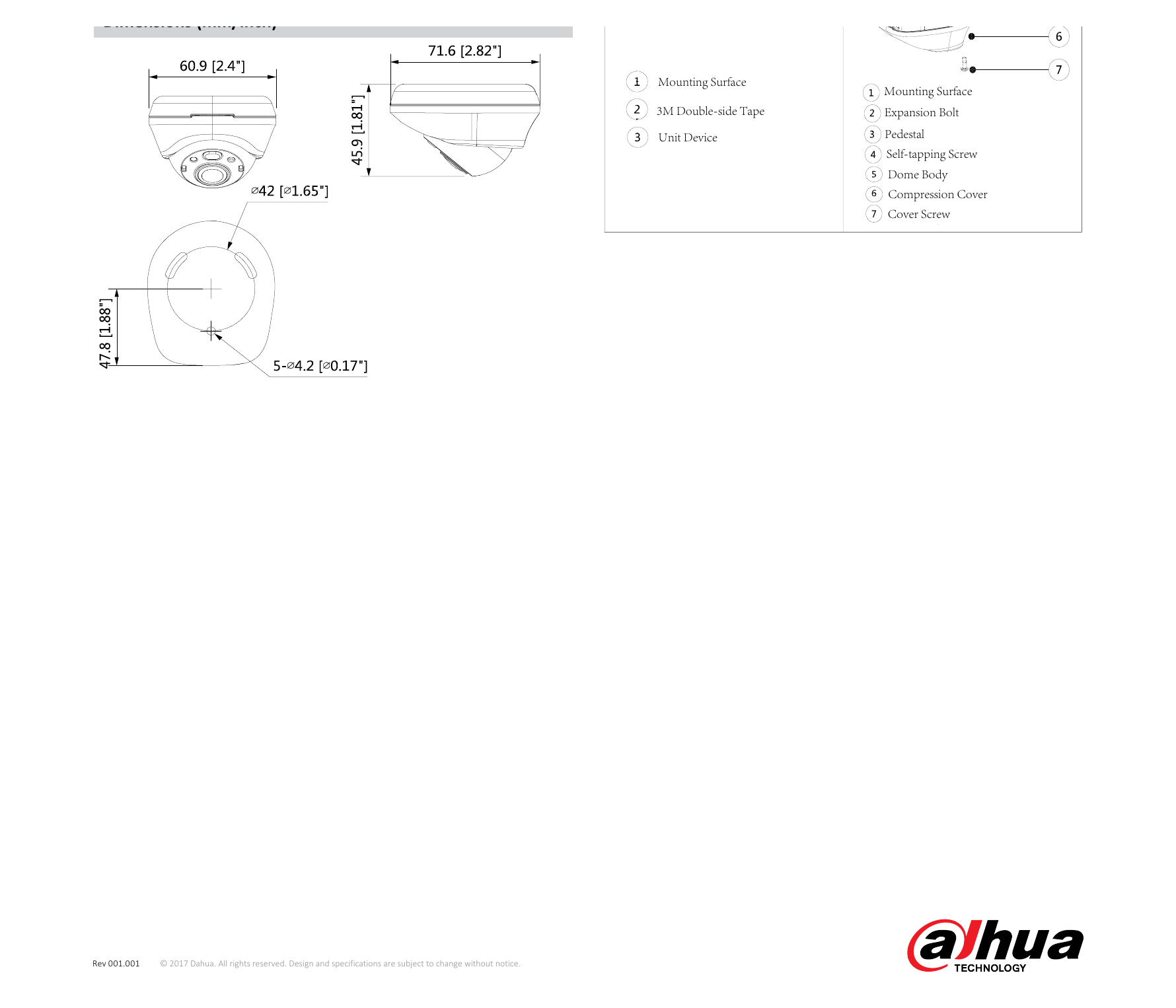 DH-HAC-HMW3200L 外形尺寸圖 詳見圖示｜Unit: mm