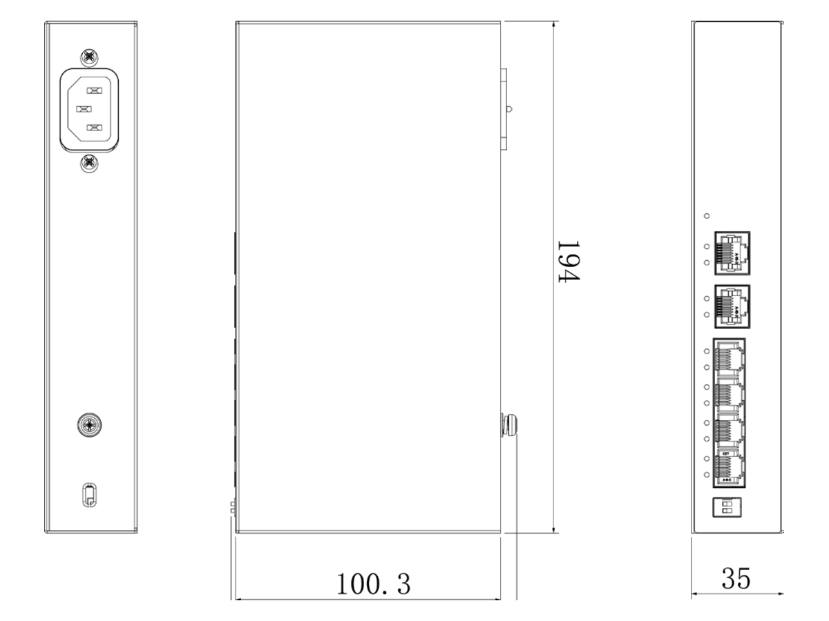 DH-PFS3006-4ET-36 dahua PFS3006-4ET-36 產品圖片
