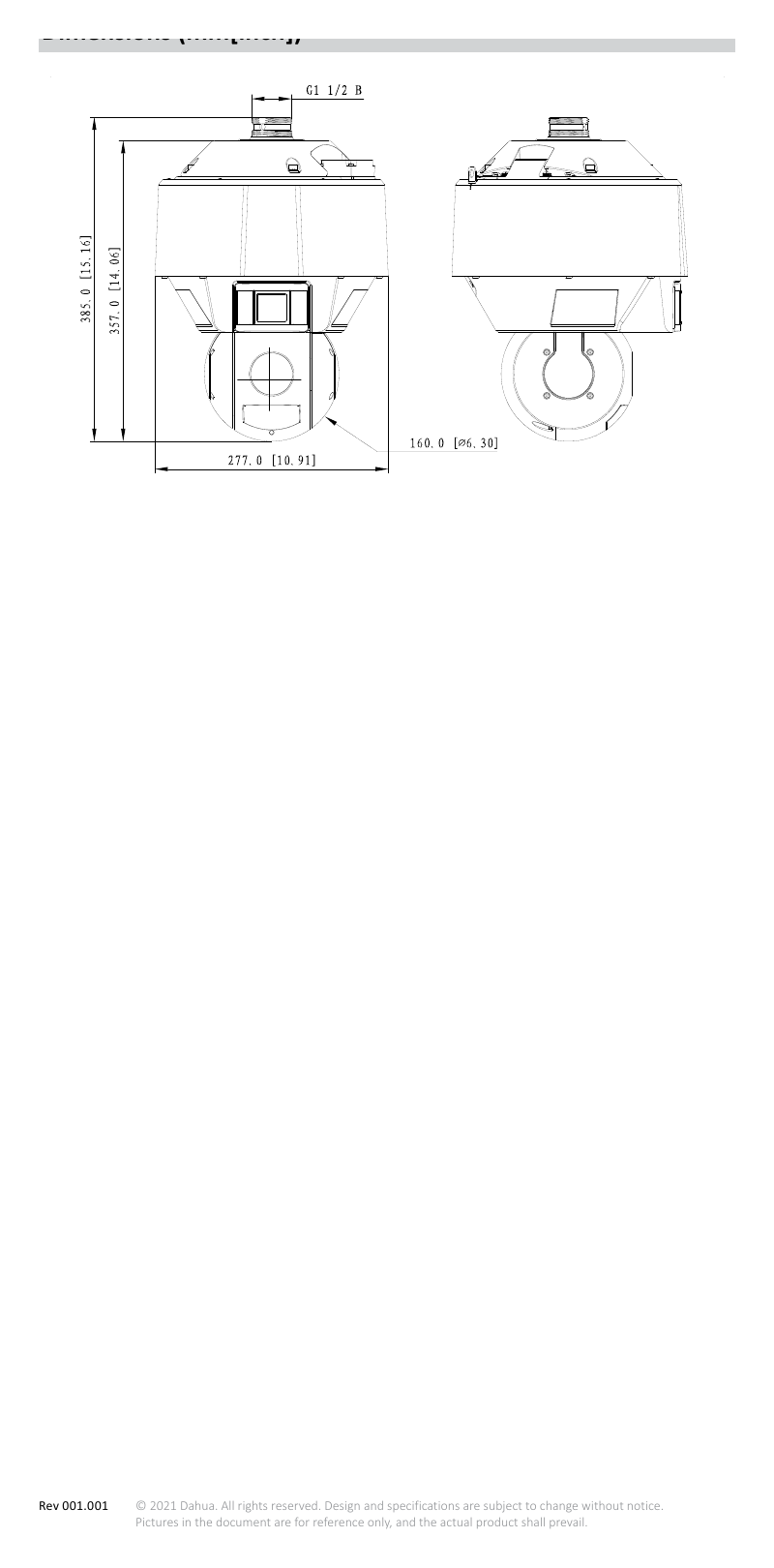DH-SDT5X425-4Z4-WAJG-2812 外形尺寸圖 詳見圖示｜Unit: mm