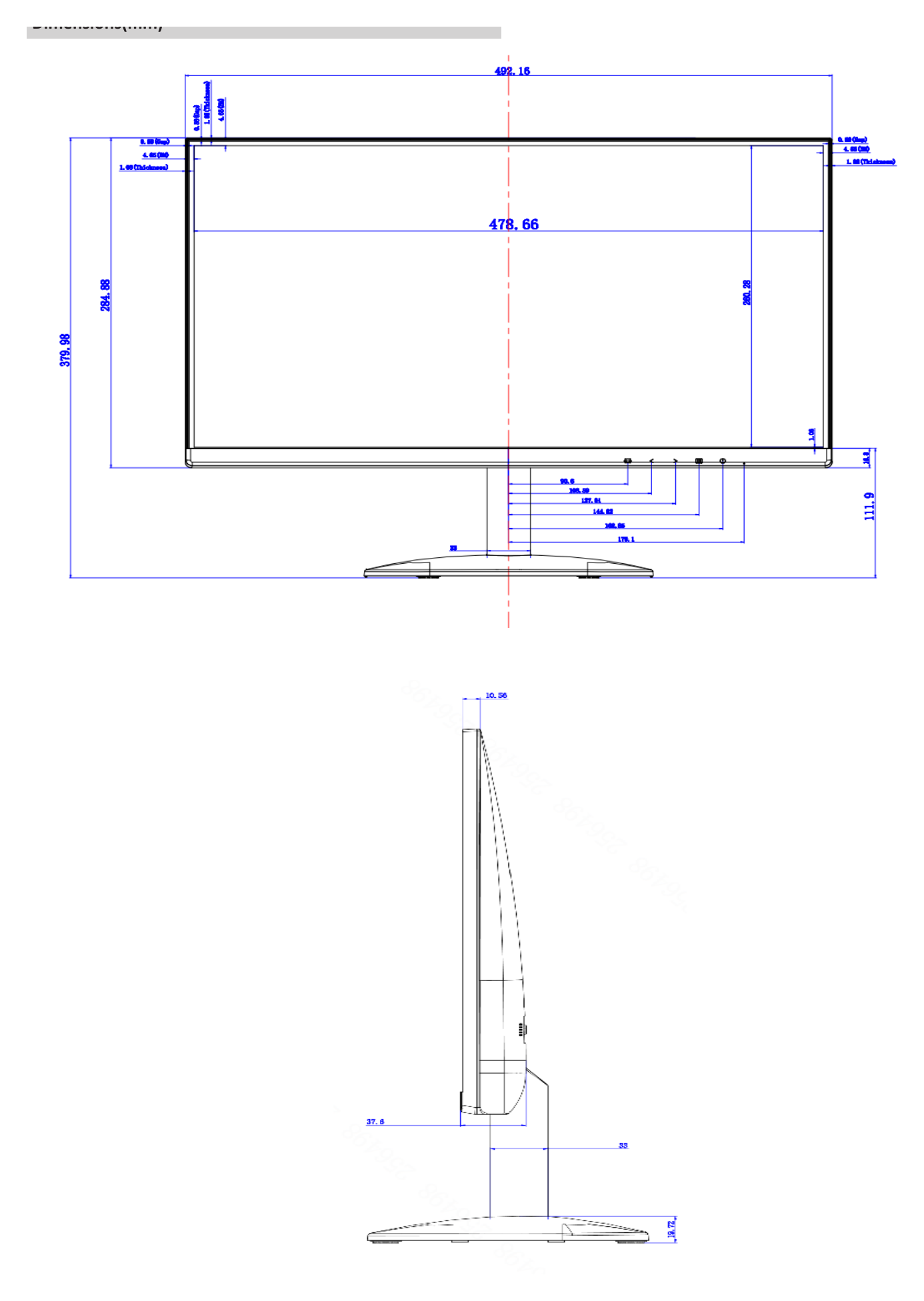 DHI-LM22-F200 外形尺寸圖 詳見圖示｜Unit: mm