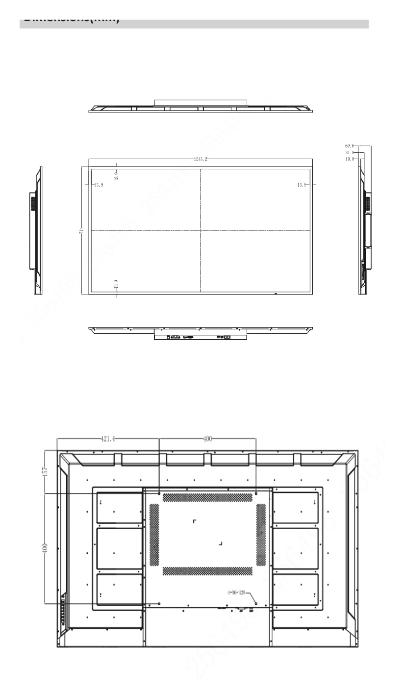 DHI-LM55-S200 外形尺寸圖 詳見圖示｜Unit: mm