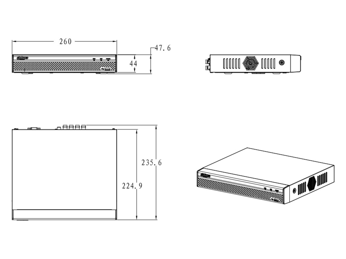 DHI-XVR4116HS dahua DHI-XVR4116HS 產品圖片