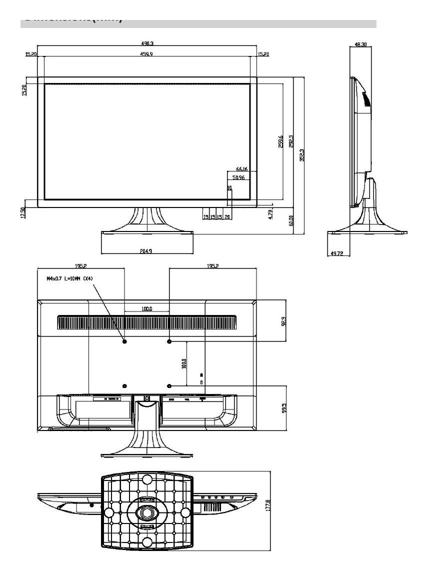 DHL22-F600 外形尺寸圖 詳見圖示｜Unit: mm