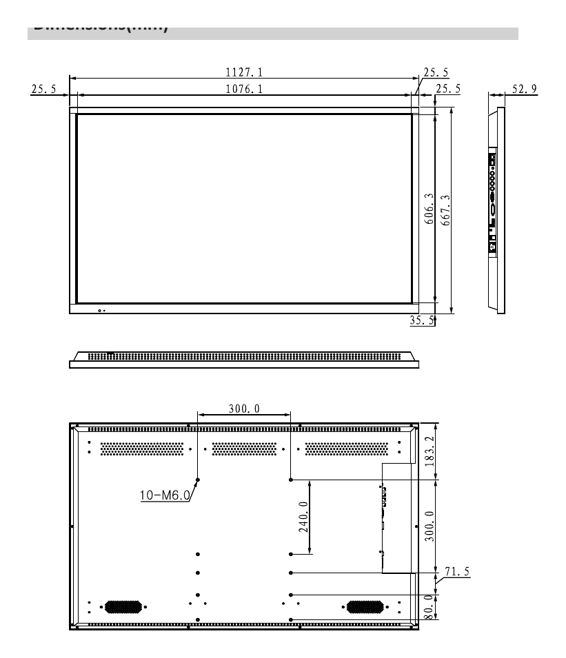 DHL49 外形尺寸圖 詳見圖示｜Unit: mm