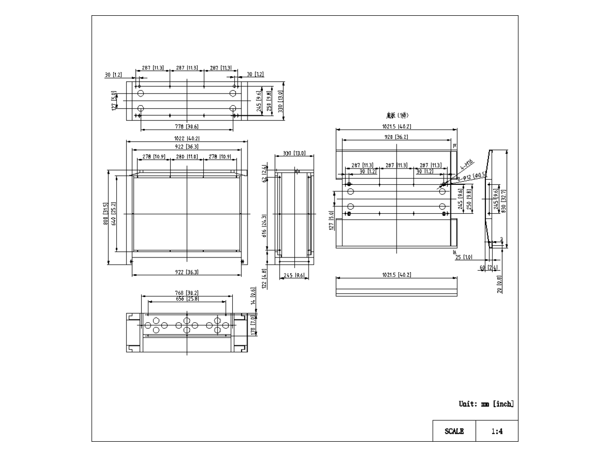 DP-D2X46T50-0X0-Q0-MB-Q0.8-ZY/H800 Hikvision LCD Modular-bracket Base 產品圖片