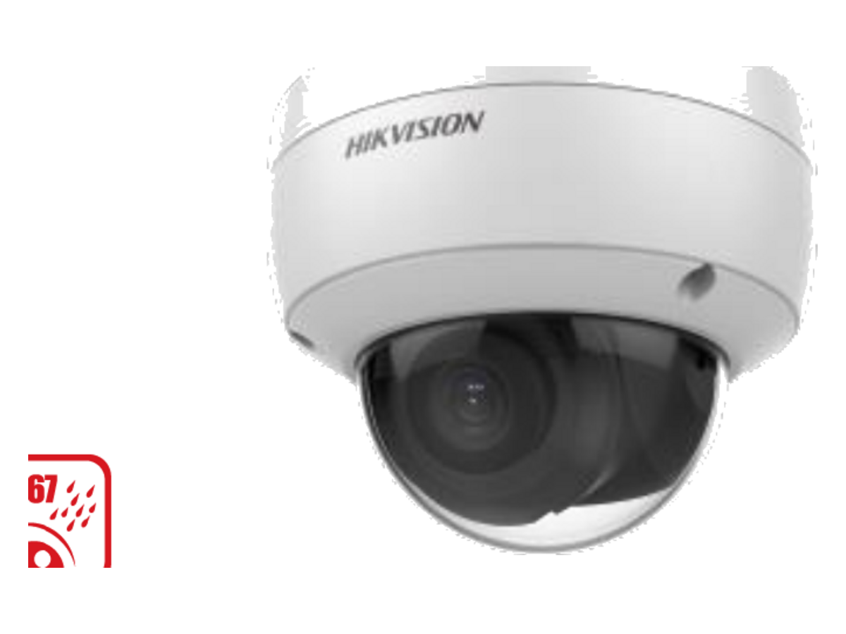 DS-2CD2123G2-IU-D Hikvision 2 MP AcuSense Built-in Mic Fixed Dome Network Camera 產品圖片
