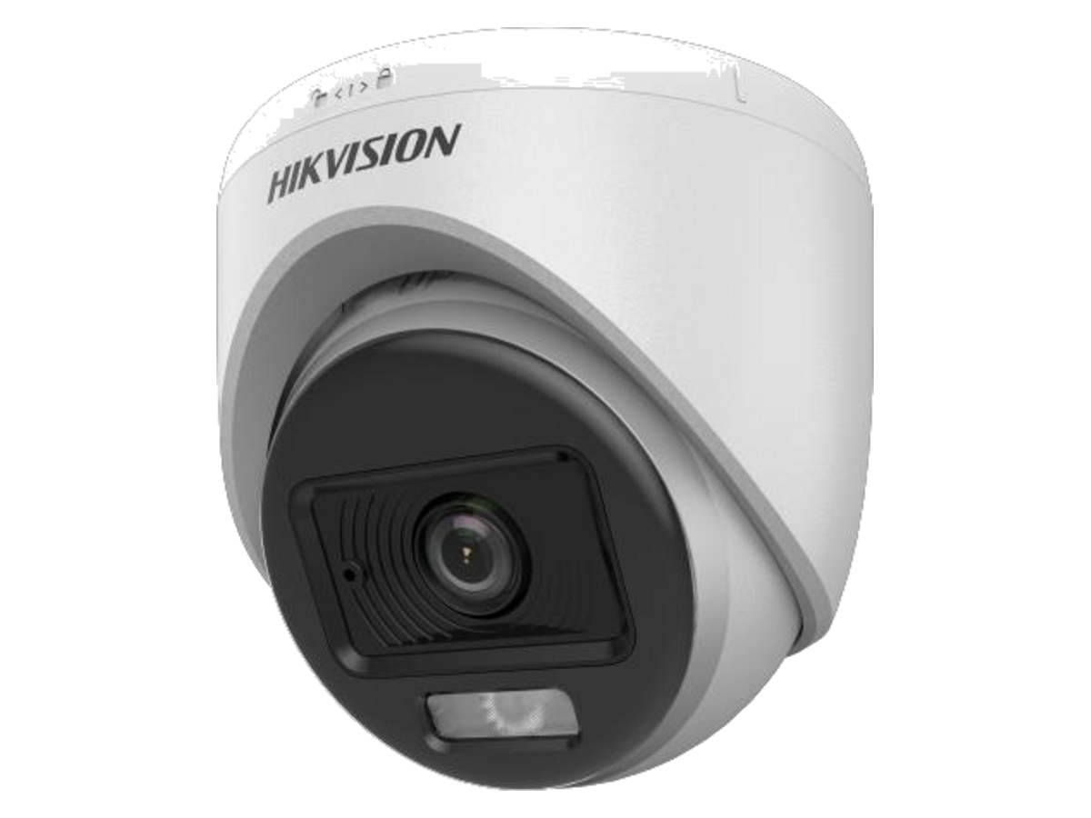DS-2CE70DF0T-LPFS Hikvision 2MP Smart Hybrid Light ColorVu Fixed Turret Camera 產品圖片