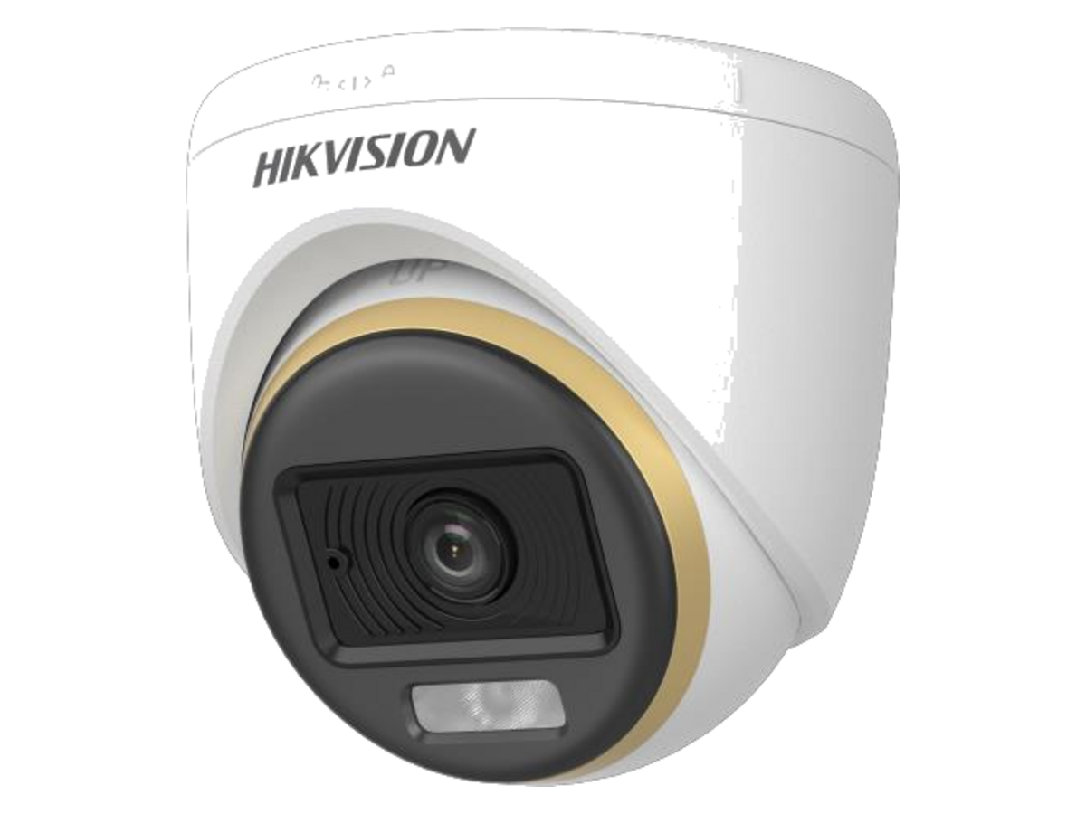 DS-2CE70DF3T-LPFS Hikvision 2MP Smart Hybrid Light ColorVu Fixed Turret Camera 產品圖片