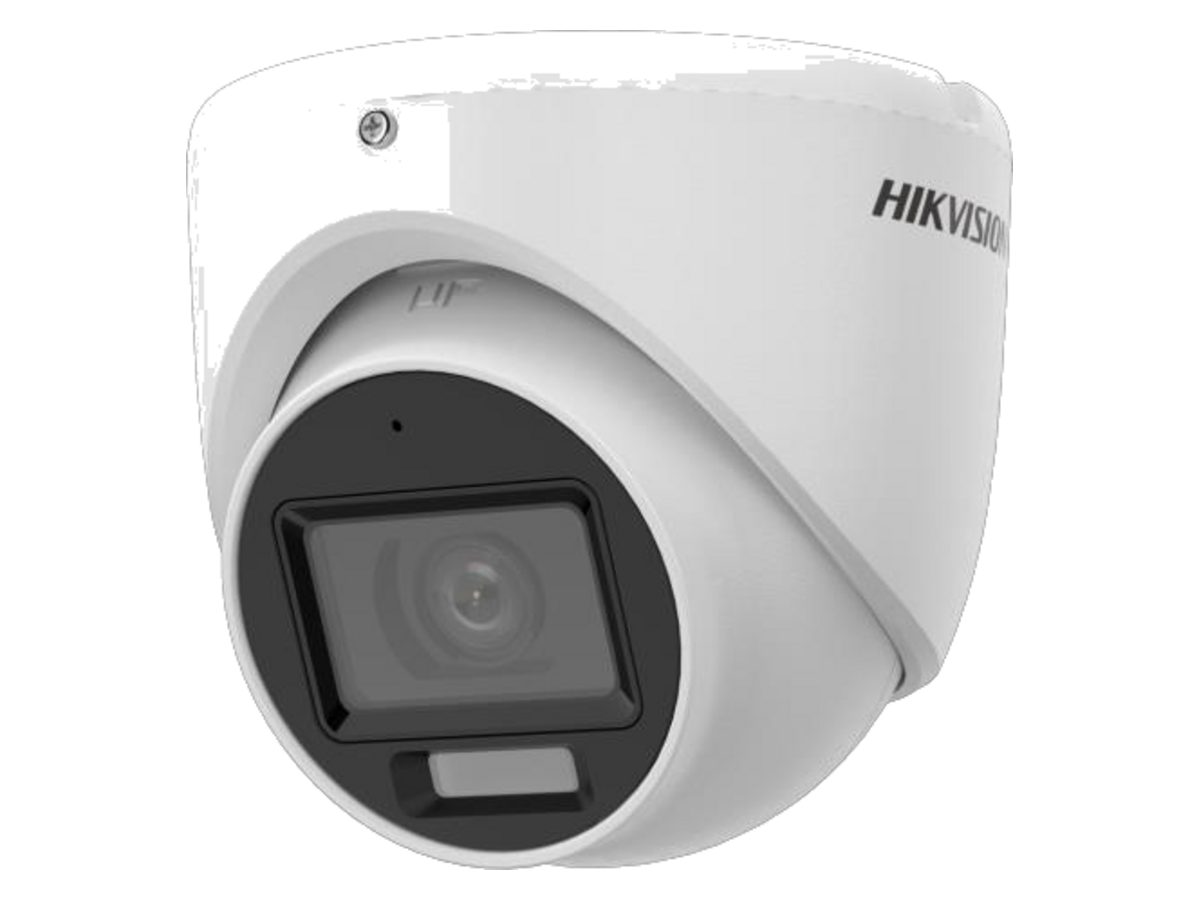 DS-2CE76G0T-LMFS Hikvision 2K Smart Hybrid Light Audio Fixed Turret Camera 產品圖片