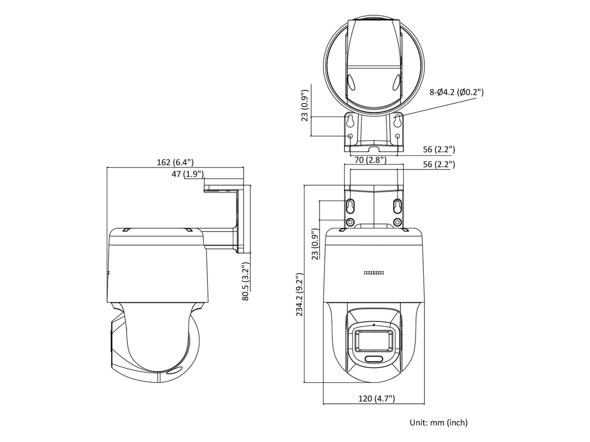 DS-2DE2C200SCG-E Hikvision 2 MP ColorVu Network Speed Dome 產品圖片