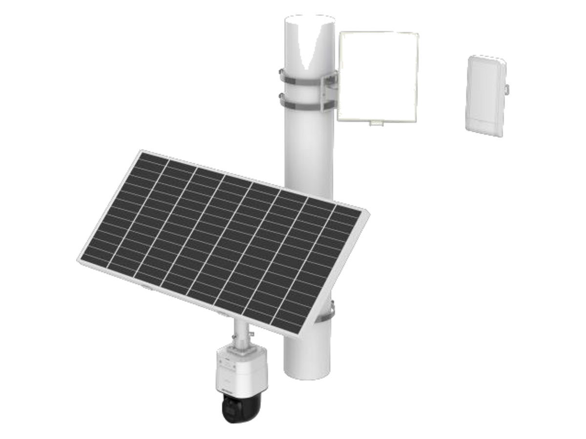 DS-2XS3Q47G1-LDWH Hikvision 4 MP ColorVu Solar-powered Security PT Camera Setup 產品圖片