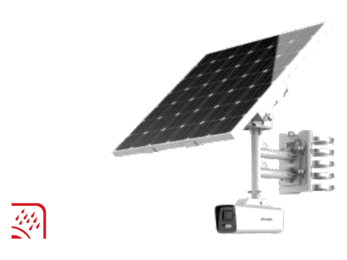 DS-2XS6A46G1 Hikvision 4 MP ANPR Bullet Solar Power 4G Network Camera Kit 產品圖片