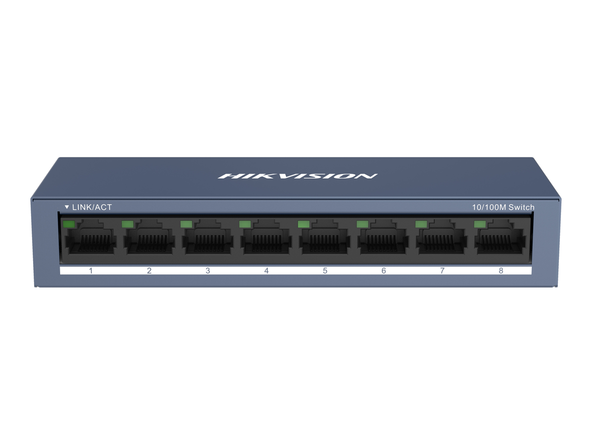 DS-3E0108-O Hikvision 8埠百兆桌面式非網管交換機 產品圖片