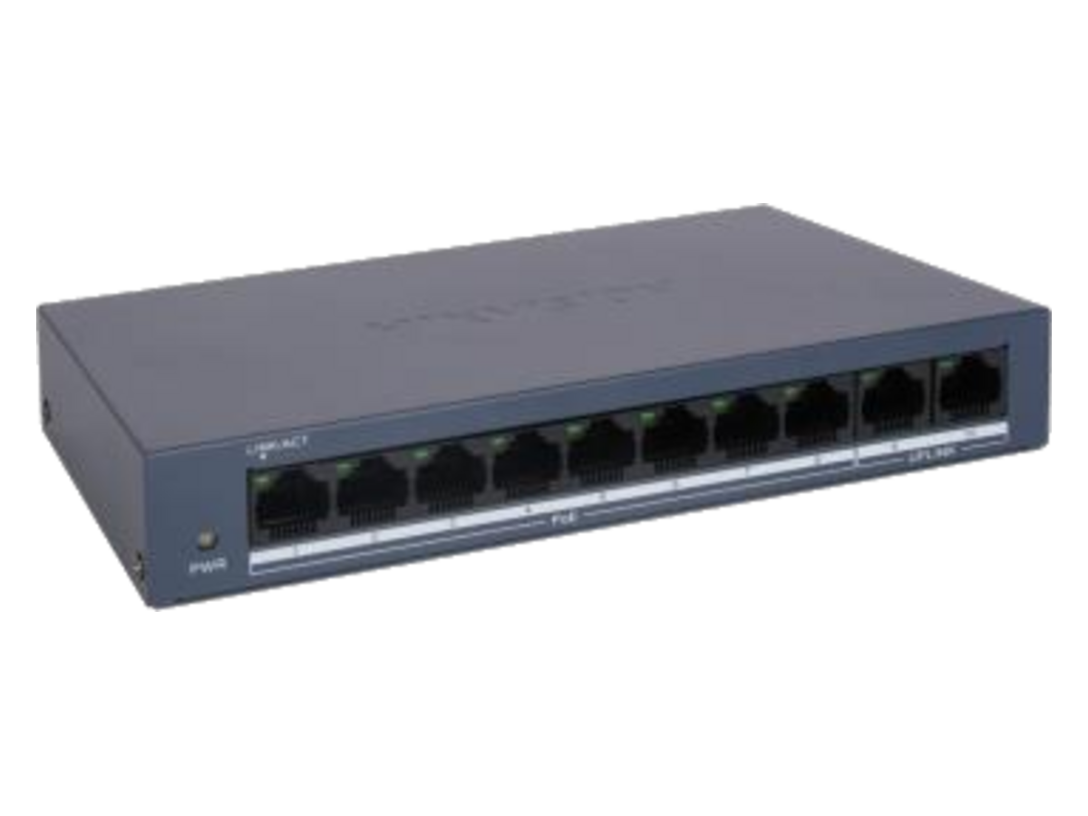 DS-3E0110MP-E Hikvision 8 Port Fast Ethernet Unmanaged PoE Switch 產品圖片