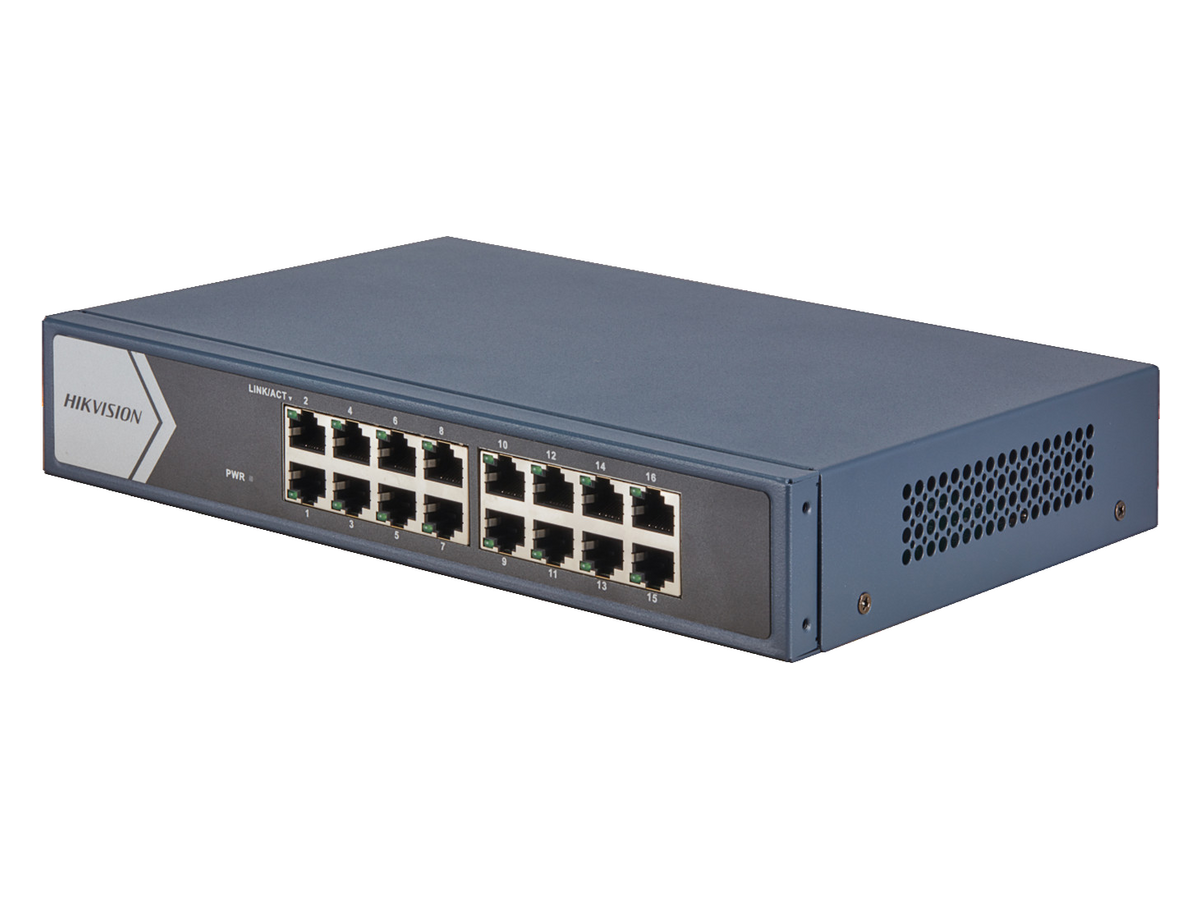 DS-3E0516-EB Hikvision 16 Port Gigabit Unmanaged Switch 產品圖片