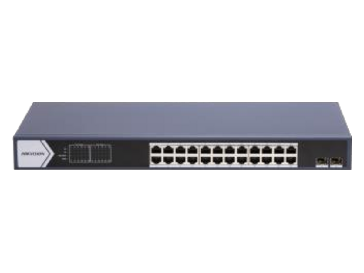 DS-3E0526P-E/M (B) Hikvision 24 Port Gigabit Unmanaged PoE Switch 產品圖片
