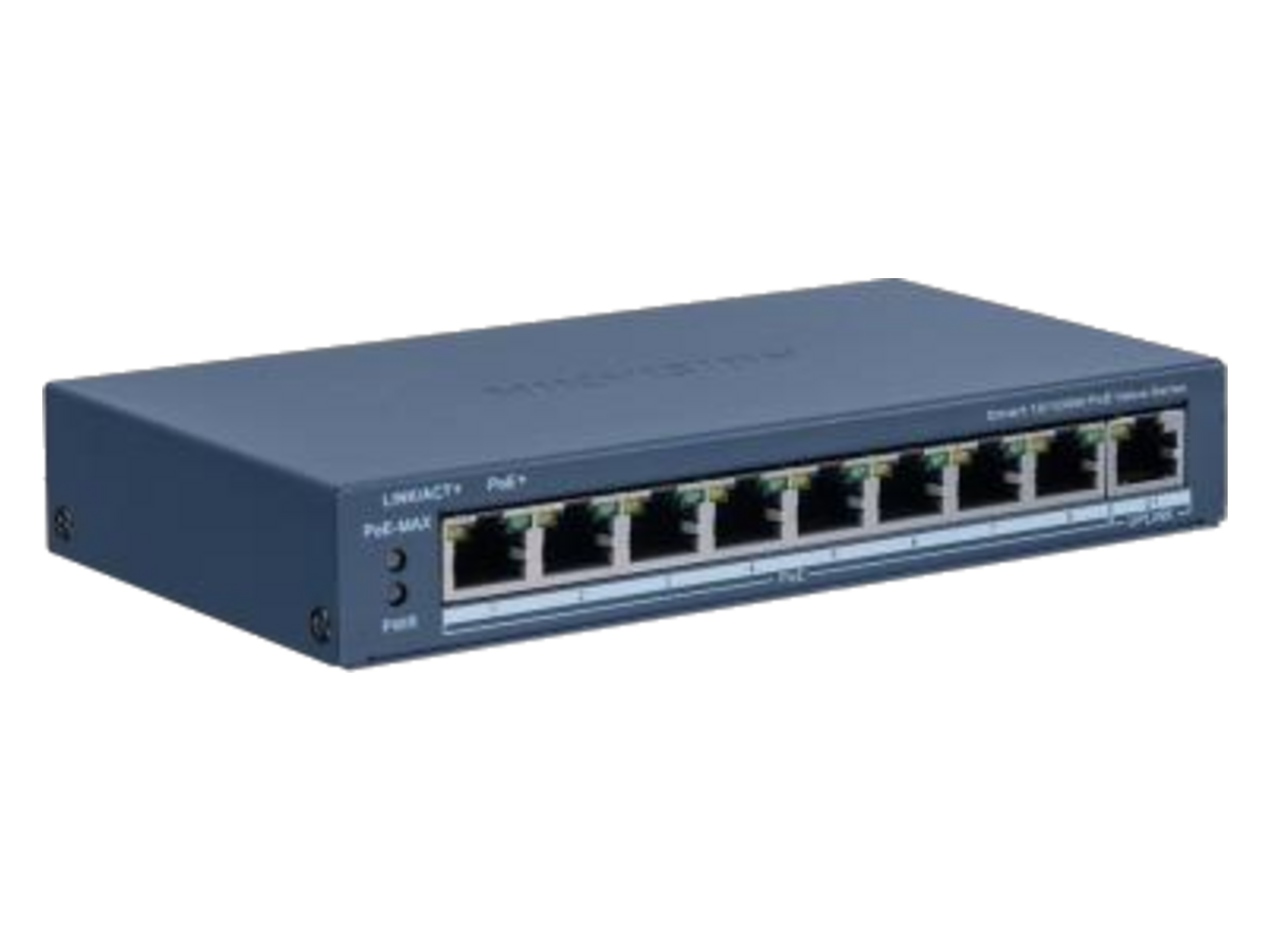 DS-3E1309P-EI/M Hikvision DS-3E1309P-EI/M 9 埠工業級 PoE 網絡交換機 產品圖片