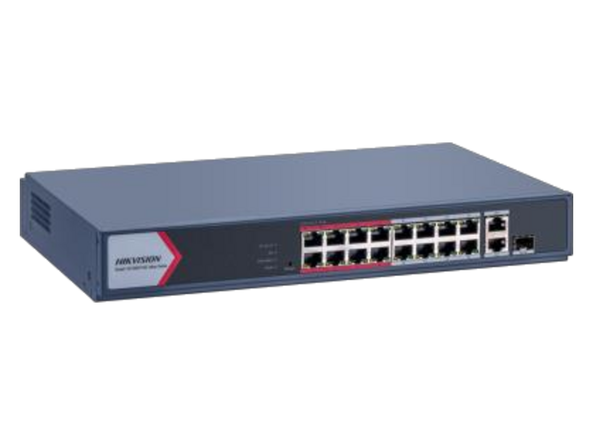 DS-3E1318P-EI Hikvision 16 Port Fast Ethernet Smart PoE Switch 產品圖片