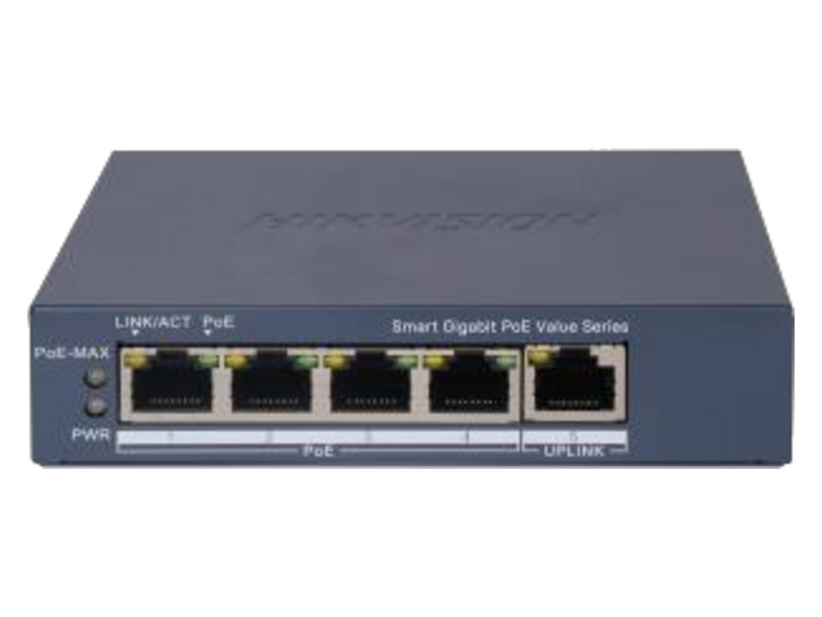 DS-3E1505P-EI/M Hikvision 4 Port Gigabit Smart PoE Switch 產品圖片