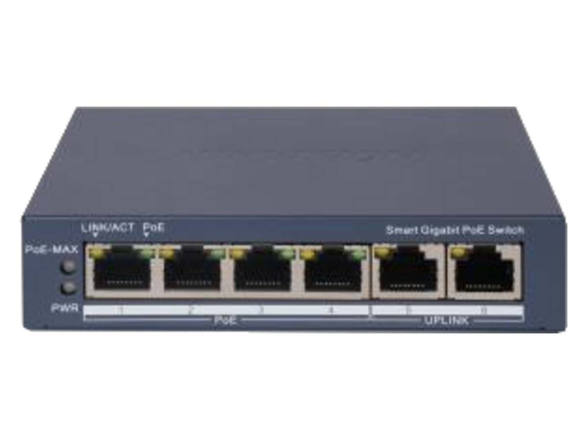 DS-3E1506P-EI Hikvision 4 Port Gigabit Smart PoE Switch 產品圖片