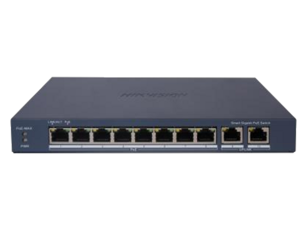 DS-3E1510P-EI-V2 Hikvision 8 Port Gigabit Smart PoE Switch 產品圖片
