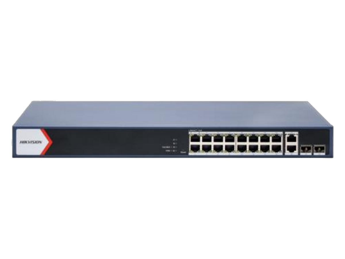 DS-3E1520P-EI Hikvision 16 Port Gigabit Smart PoE Switch 產品圖片