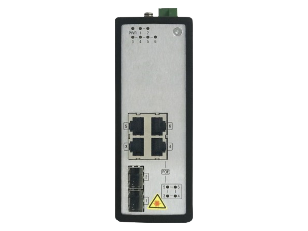 DS-3T0506P Hikvision 4 Port Gigabit Unmanaged Industrial PoE Switch 產品圖片