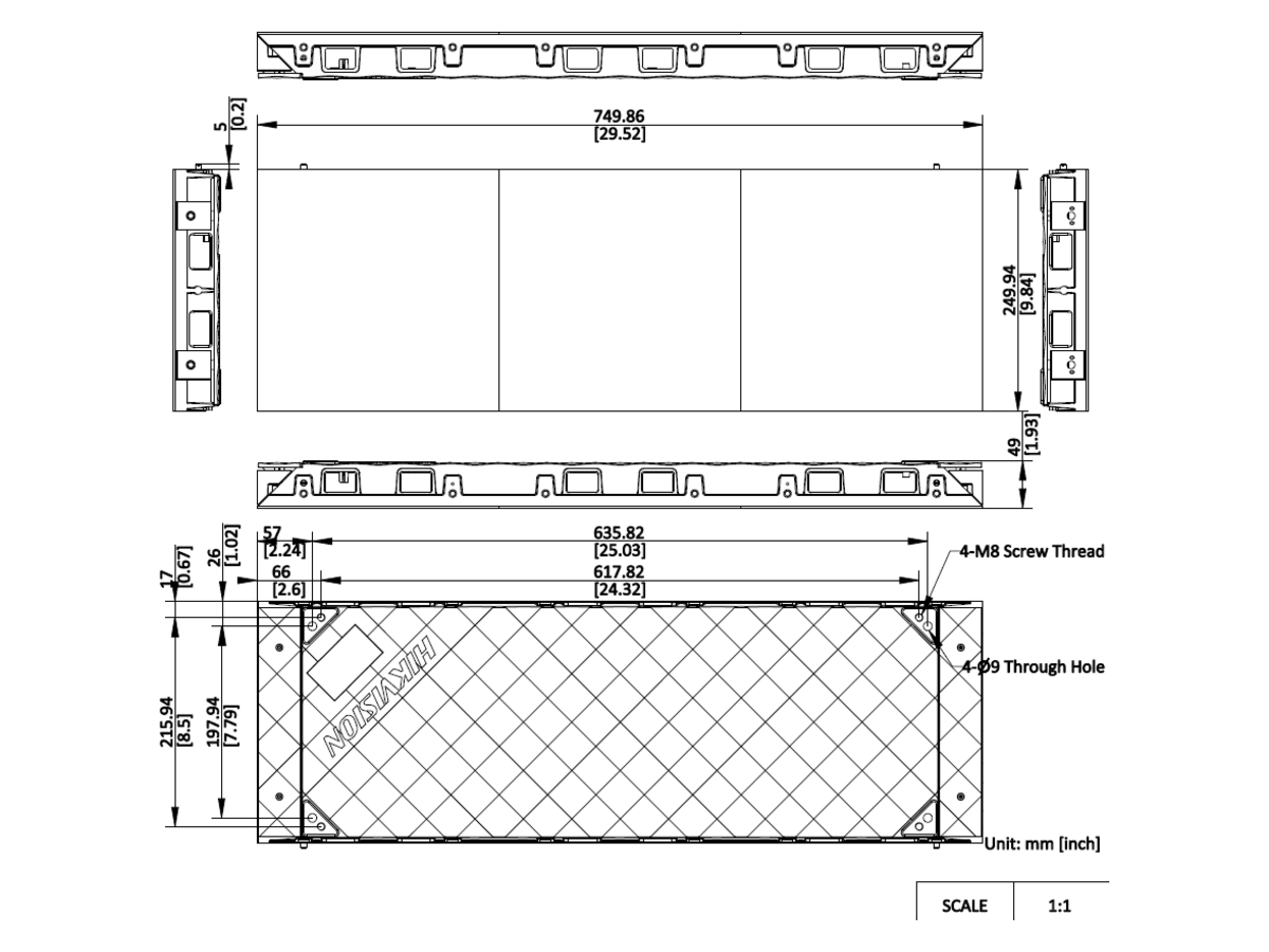 DS-D4015CB-1F Hikvision Indoor Fixed LED Display Unit 產品圖片