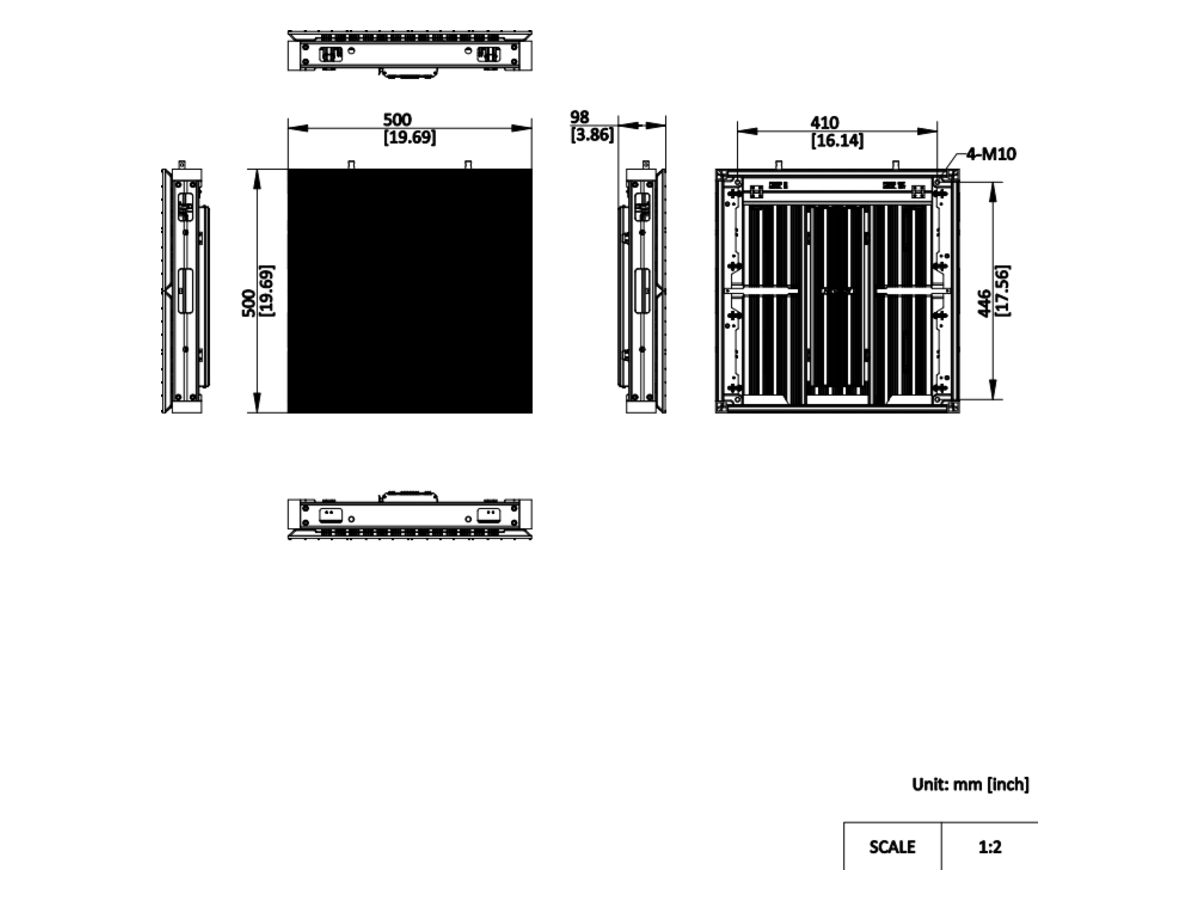 DS-D4239CD-1AAB Hikvision P3.9 Outdoor LED Display Unit 產品圖片