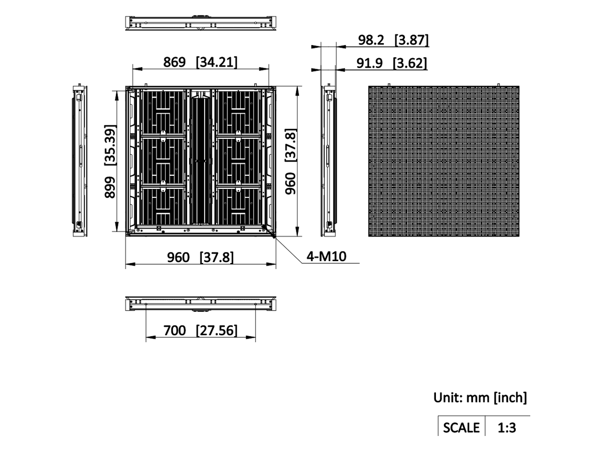 DS-D4266CO-2APA Hikvision P6.6 Outdoor LED Display Unit 產品圖片