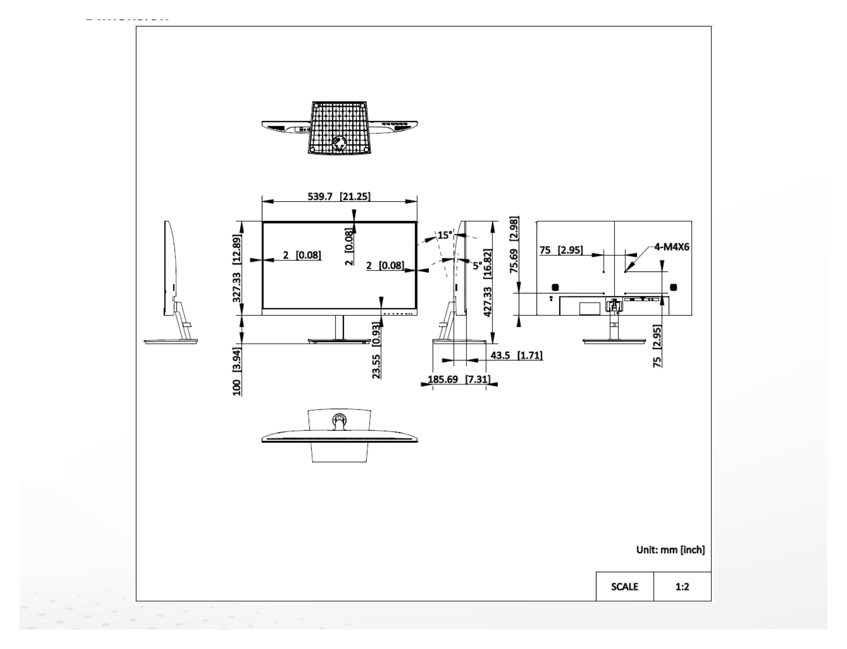 DS-D5024F2-AP2 外形尺寸圖 詳見圖示｜Unit: mm