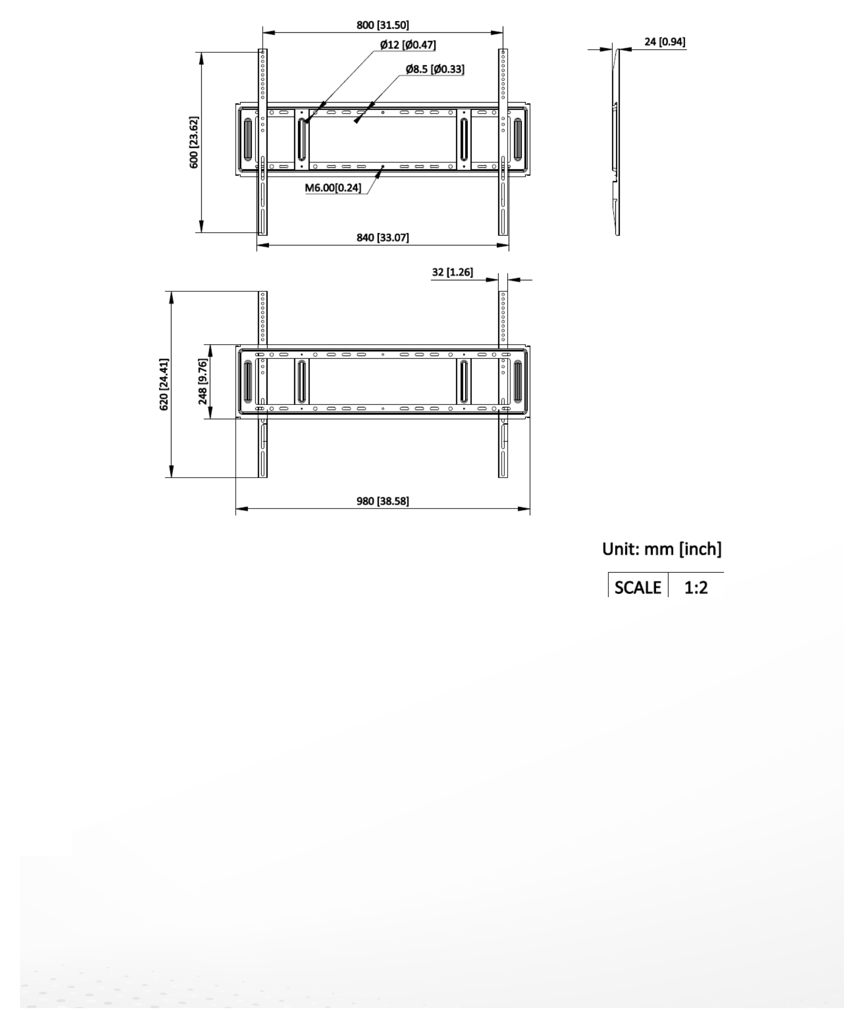 DS-D5A86RB/B3 外形尺寸圖 詳見圖示｜Unit: mm