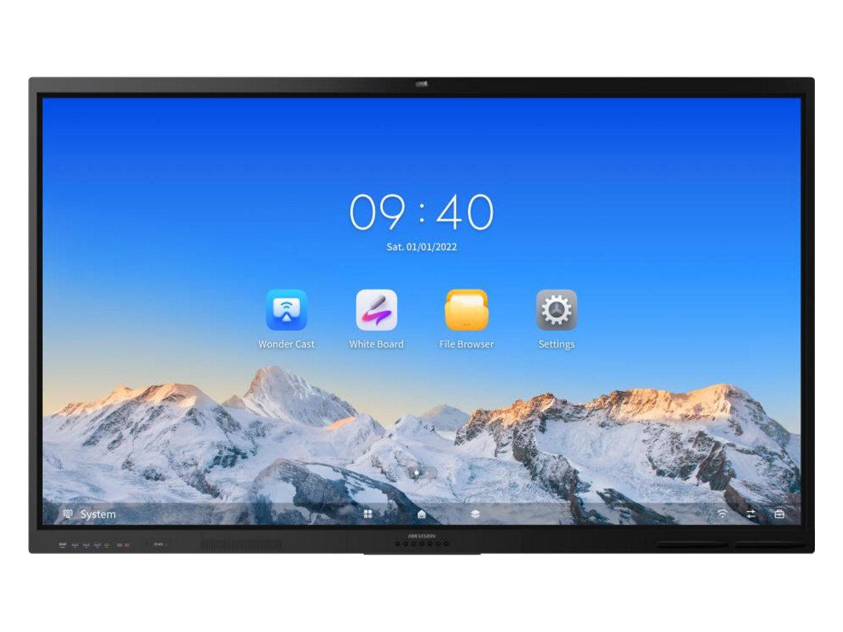 DS-D5B86RB Hikvision 86-inch 4K Interactive Display 產品圖片