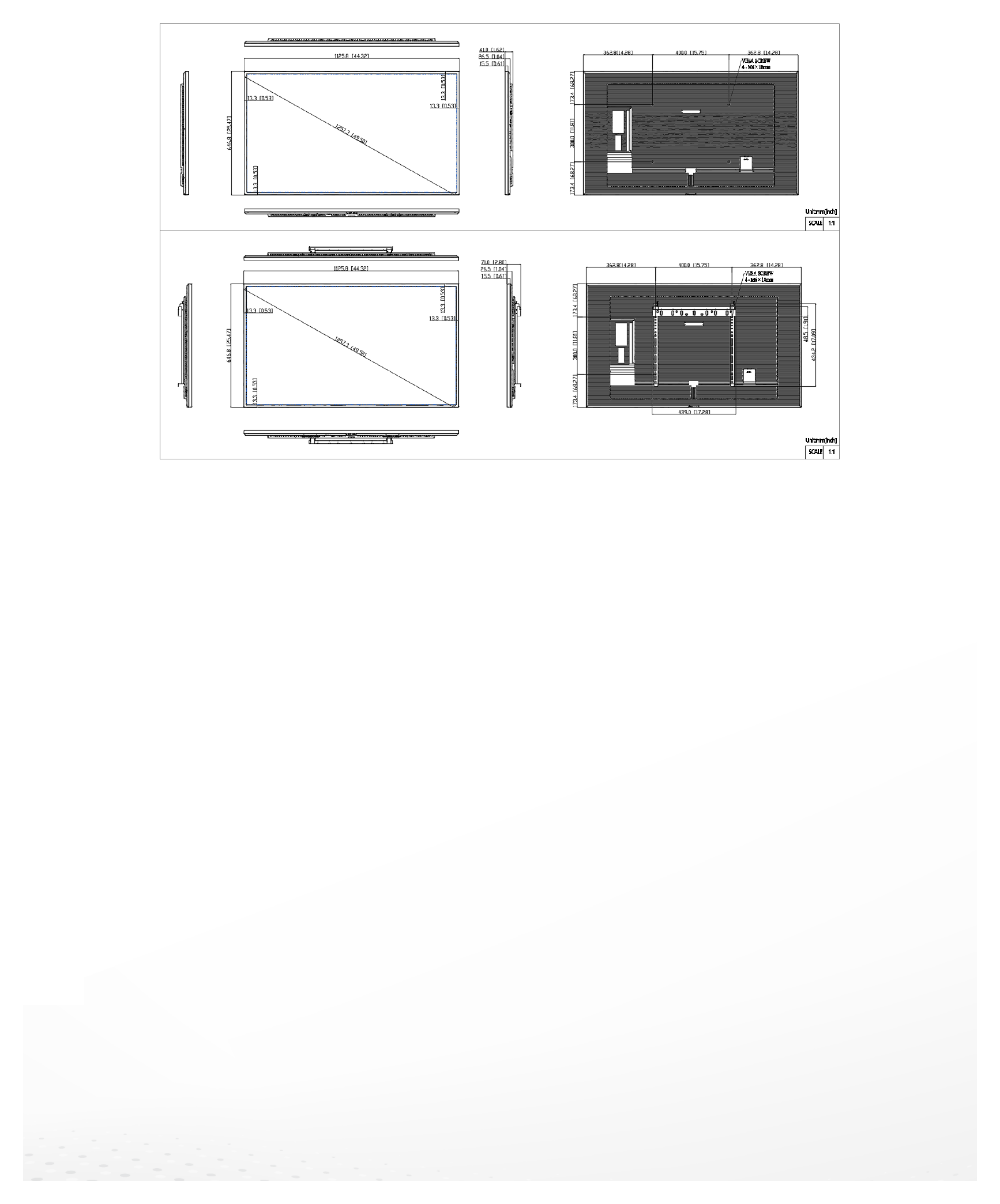 DS-D6050UH-DP 外形尺寸圖 詳見圖示｜Unit: mm