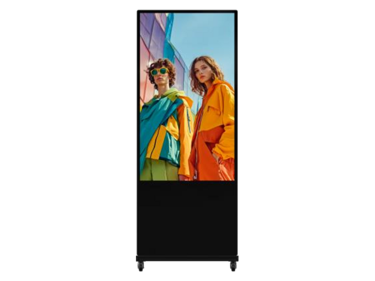 DS-D6055UT-D/S Hikvision 55-inch Touchable Slim Floor Standing Digital Signage 產品圖片