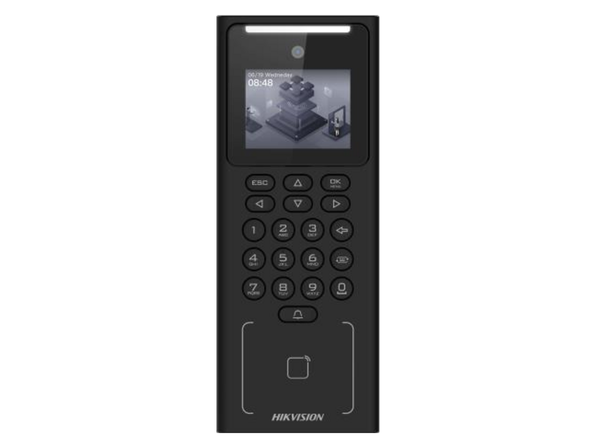 DS-K1T321MWX 人臉識別門禁終端機 產品圖片
