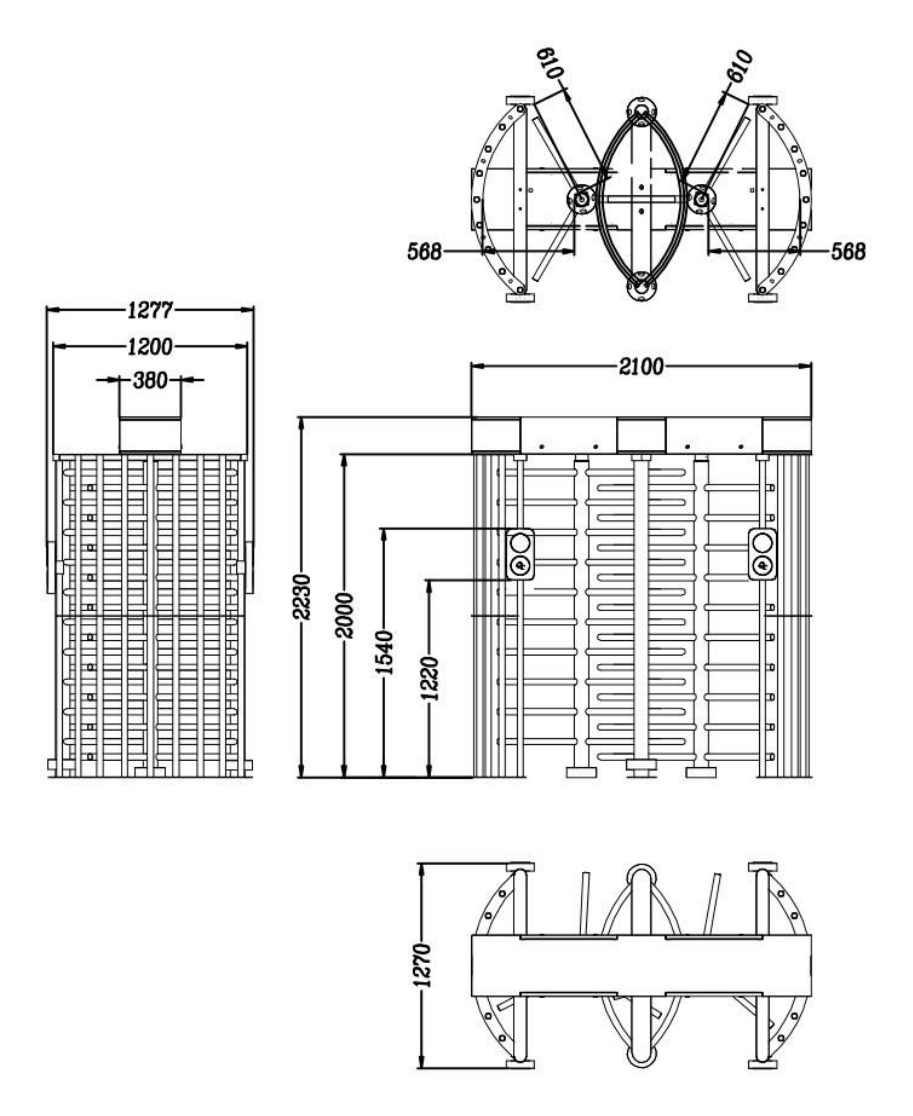 DS-K3H4420-120 外形尺寸圖 詳見圖示｜Unit: mm