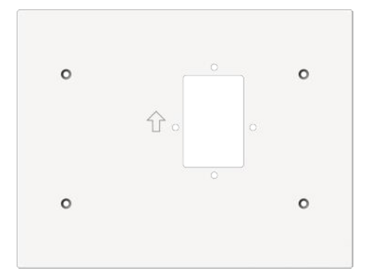 DS-KABH7300-S Hikvision Indoor station cover bracket 產品圖片