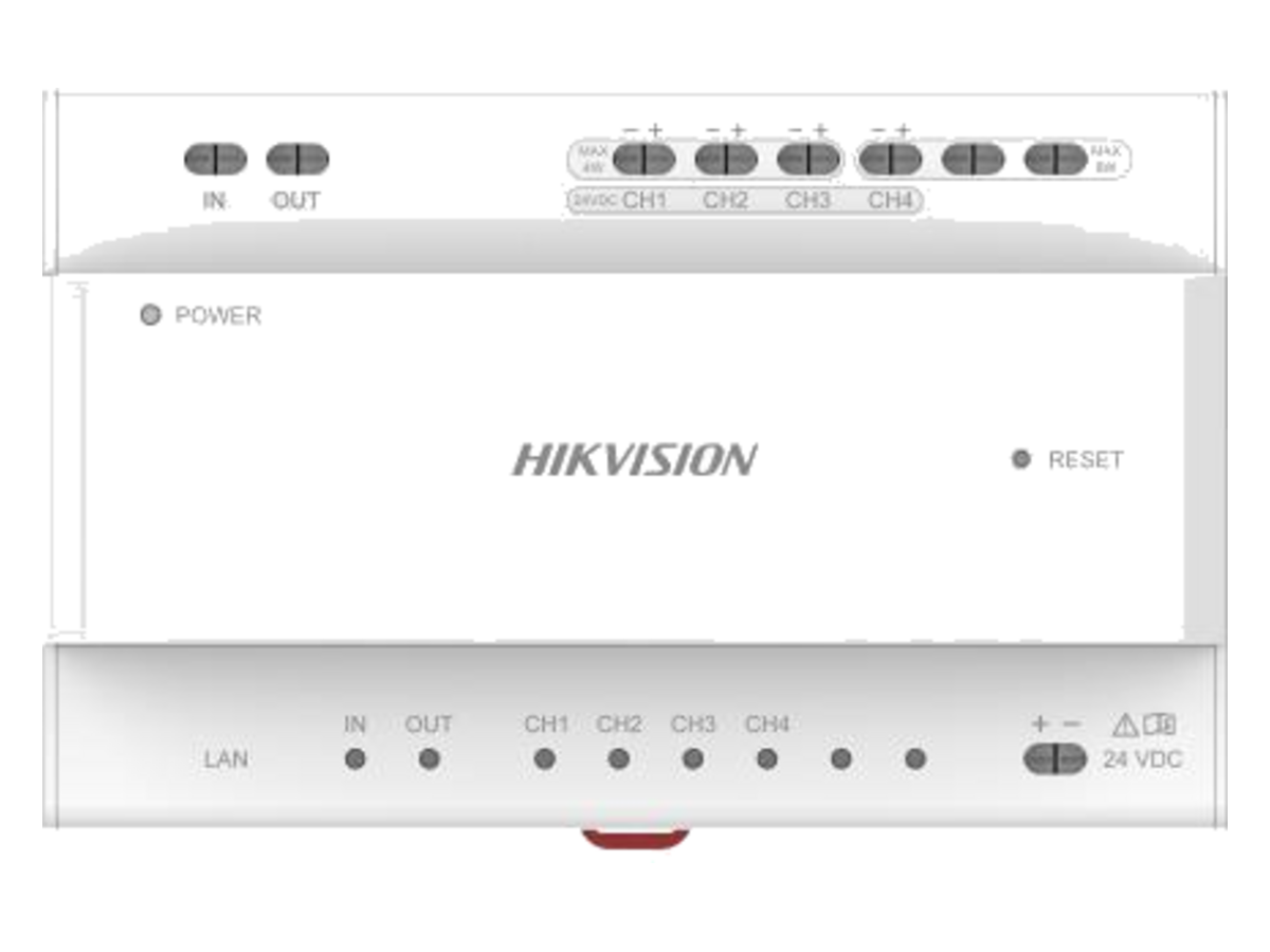 DS-KAD704Y Hikvision Two Wire Distributor 產品圖片