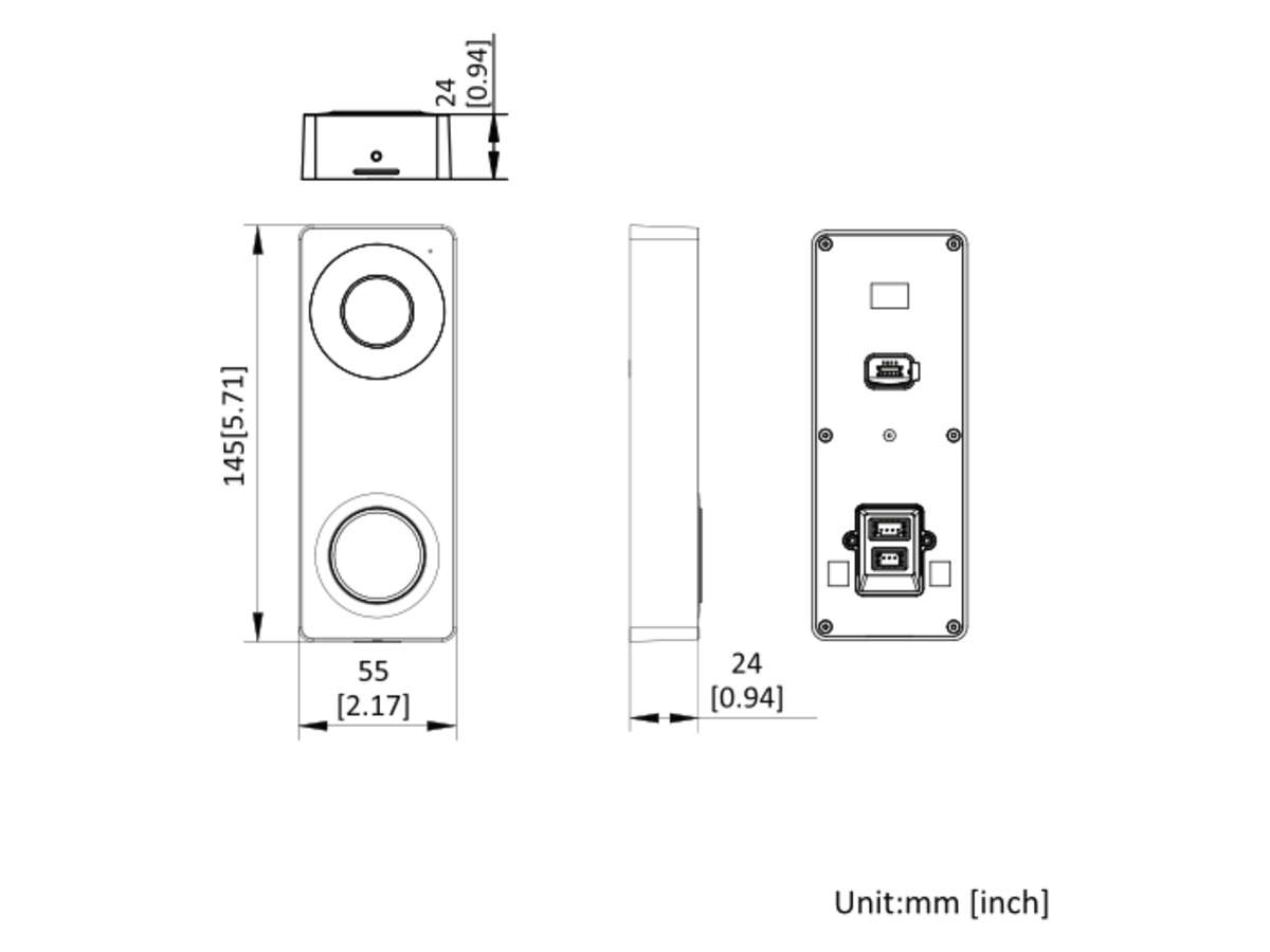 DS-KB2422T-IM-4 Hikvision 4-Wire HD Door Station 產品圖片