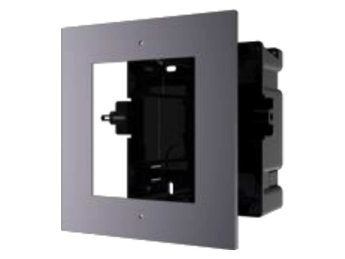 DS-KD-ACF1 Hikvision    1 Flush mounting module brackets of modular door station: includes gang box, cover screws, lines, etc. 產品圖片