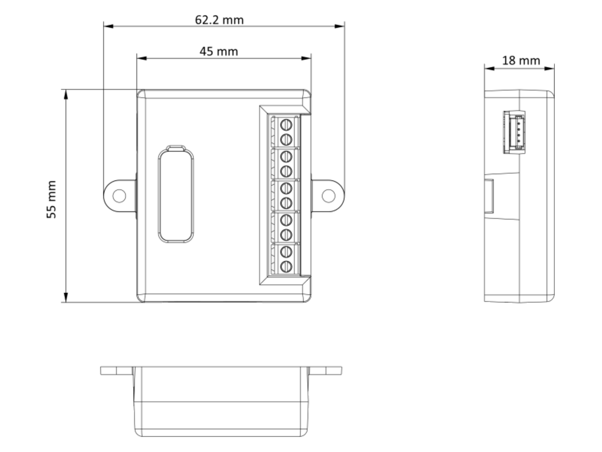 DS-KD-AL8 Hikvision Button Extending Module 產品圖片
